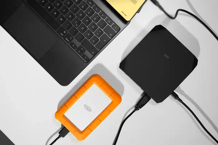 Recharge rapide USB-C 60W d'un ordinateur portable
